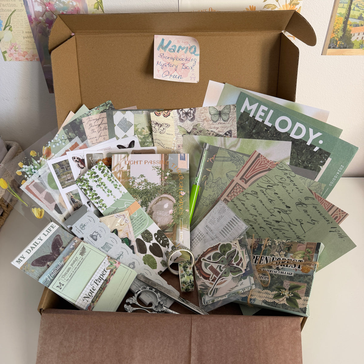 Scrapbooking Mystery Box