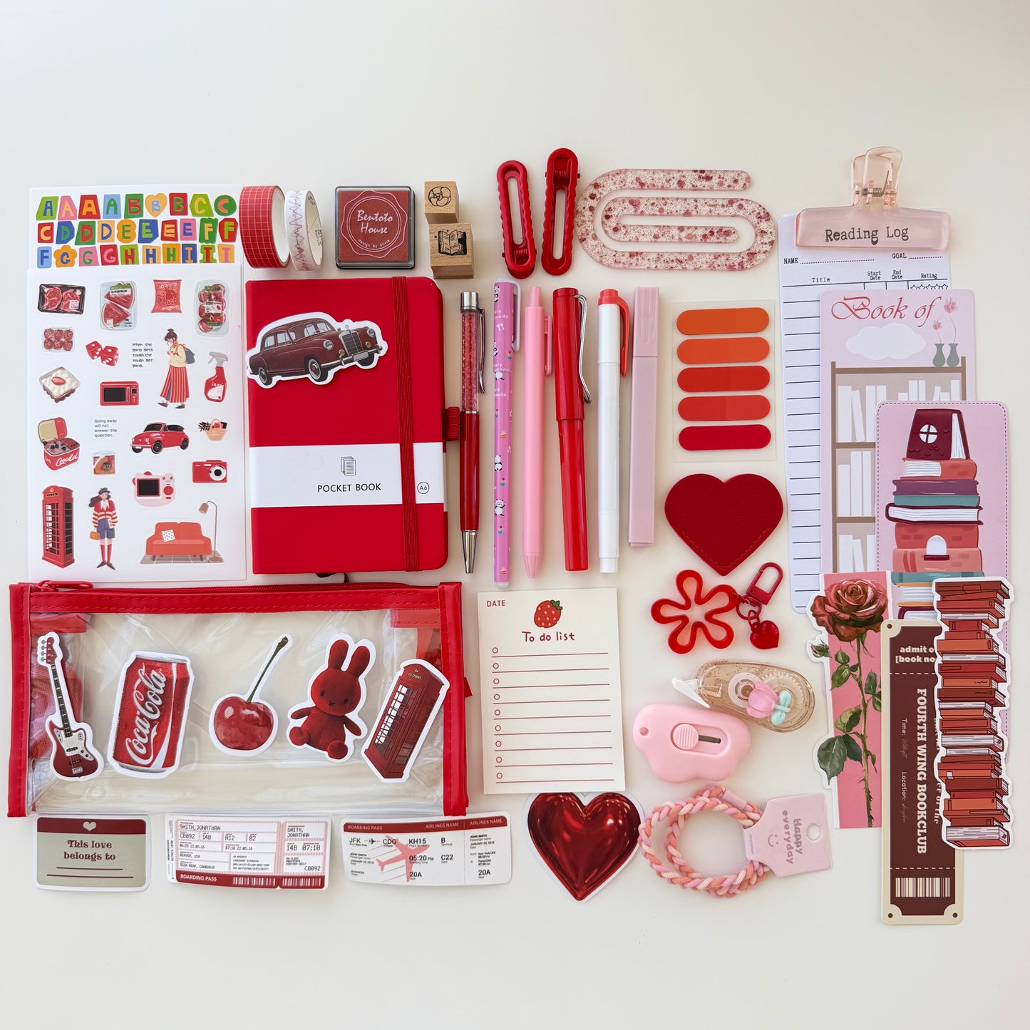 Red Bookish Bundle