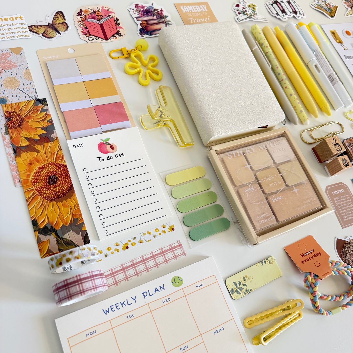 Soft Yellow Bookish Bundle