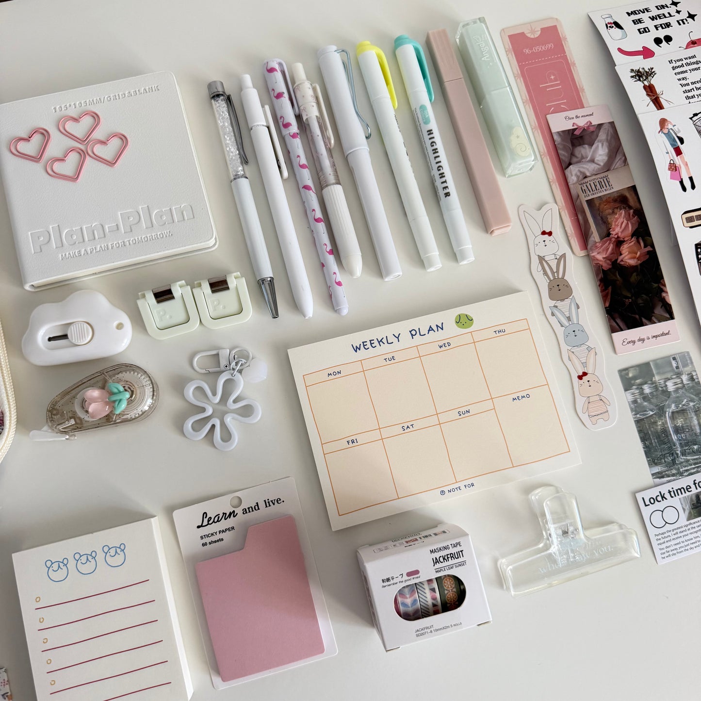 Clean Stationery Set