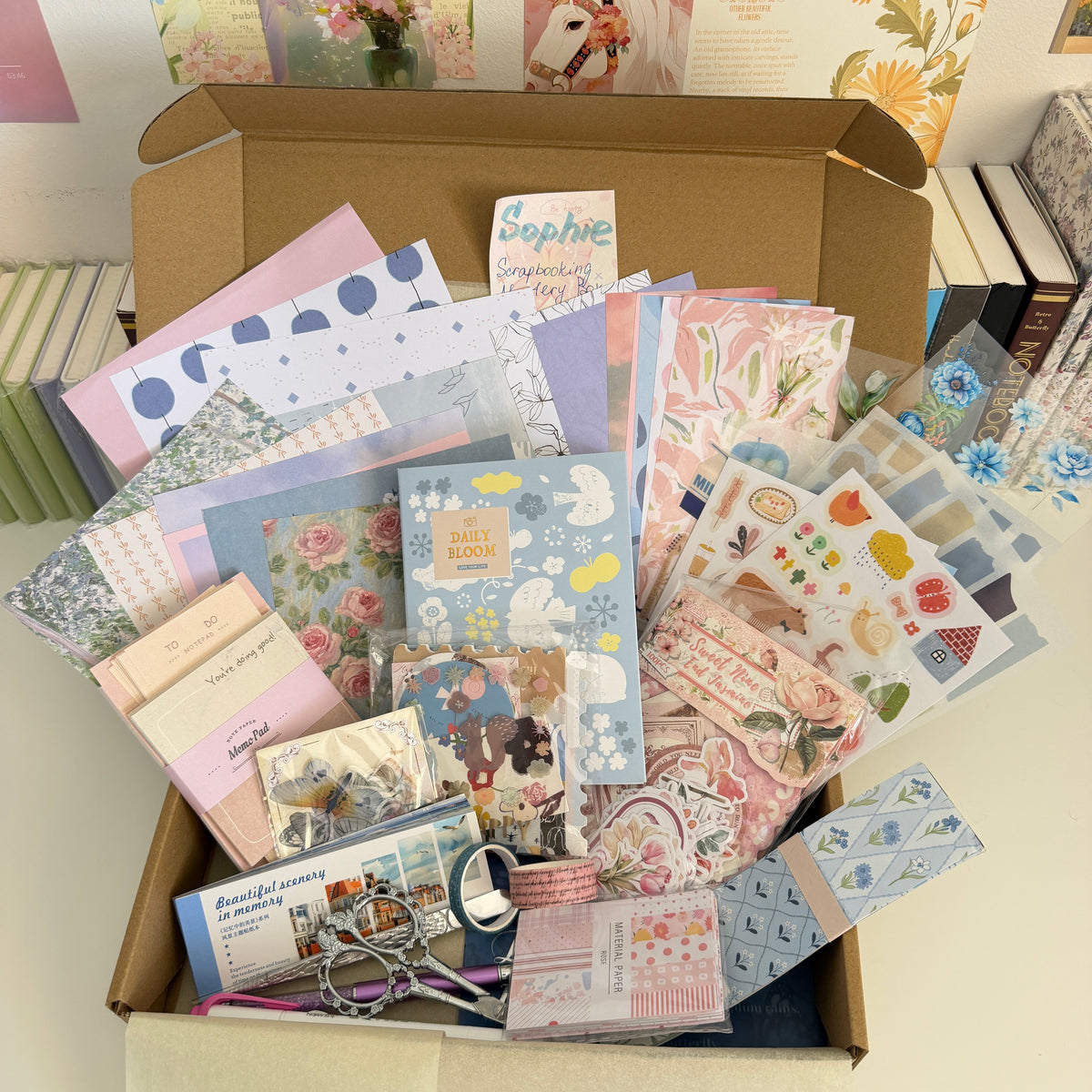 Scrapbooking Mystery Box