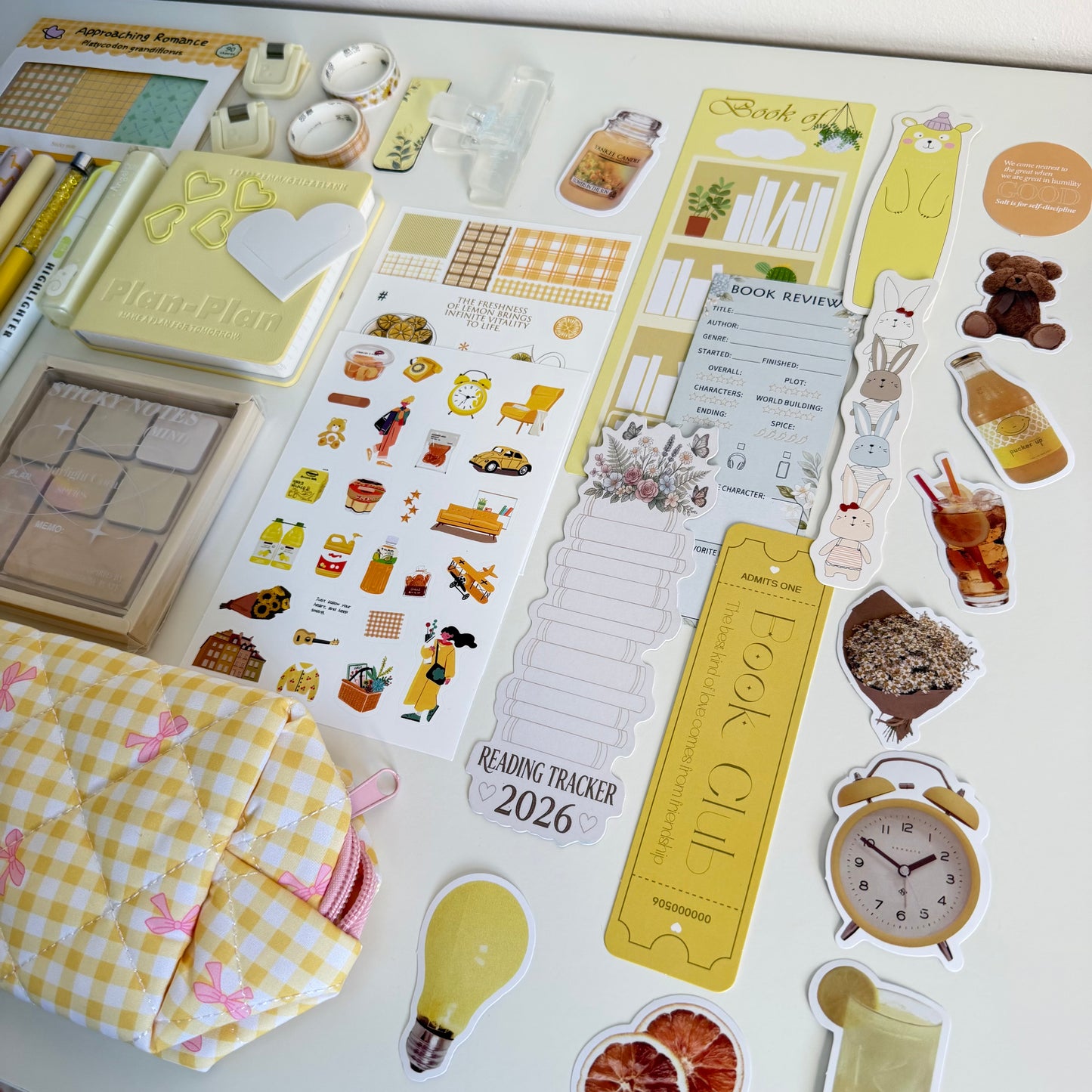 Bookish Bundle - Yellow