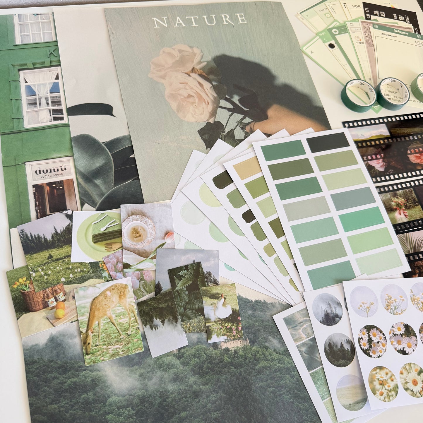 Aesthetic Paper & Sticker Pack