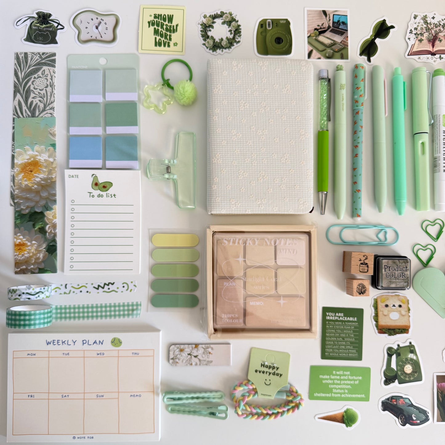 Soft Green Bookish Bundle