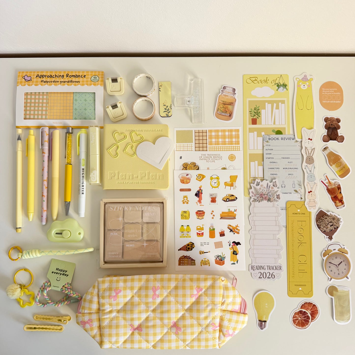 Bookish Bundle - Yellow