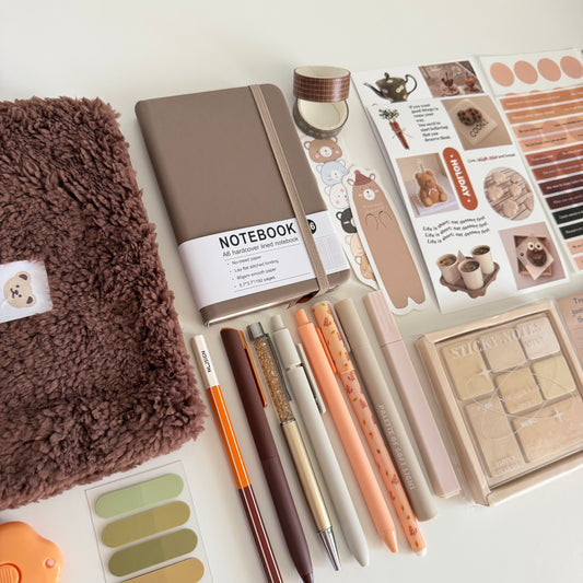 Cozy Coffee Stationery Set