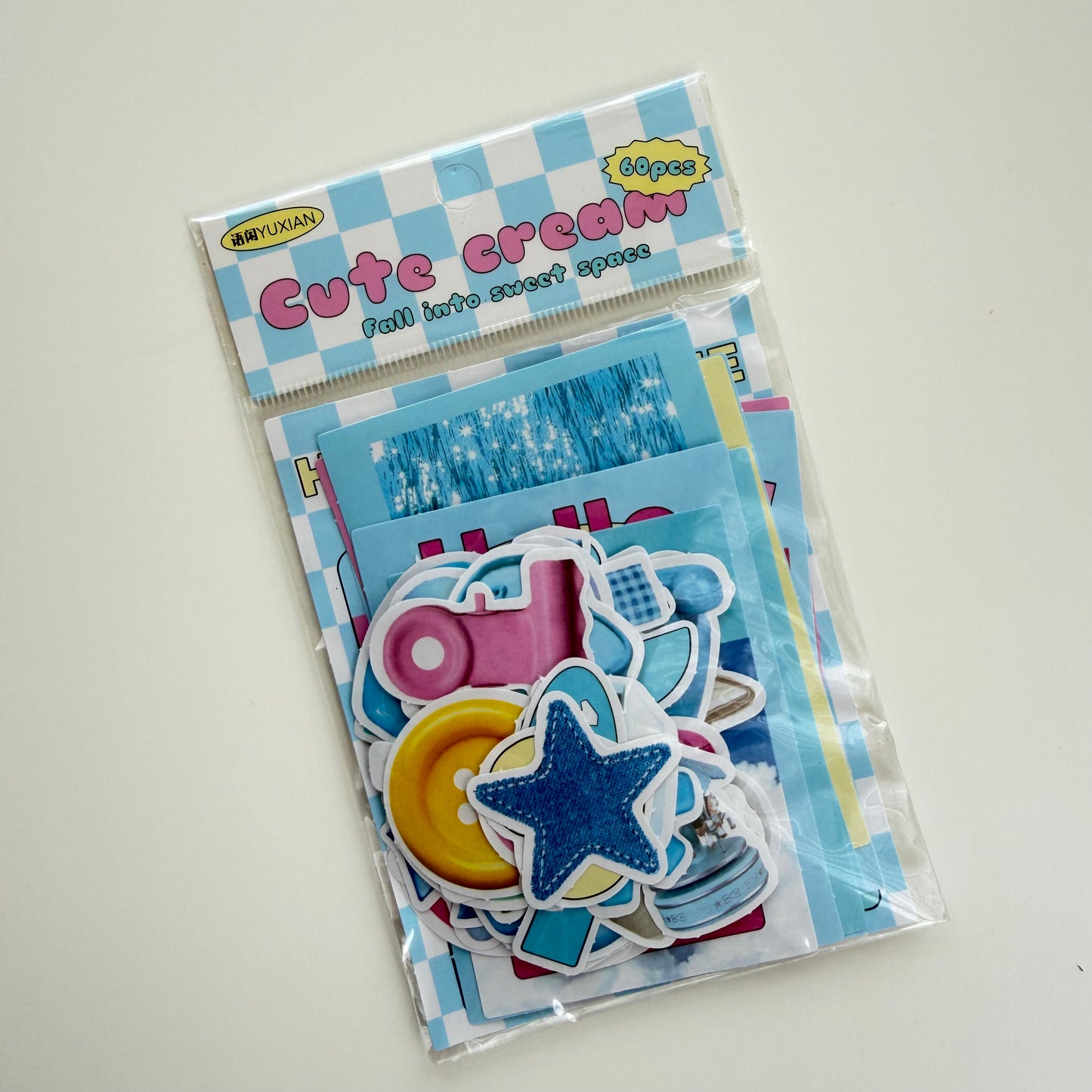 60pcs Cute Sticker Pack