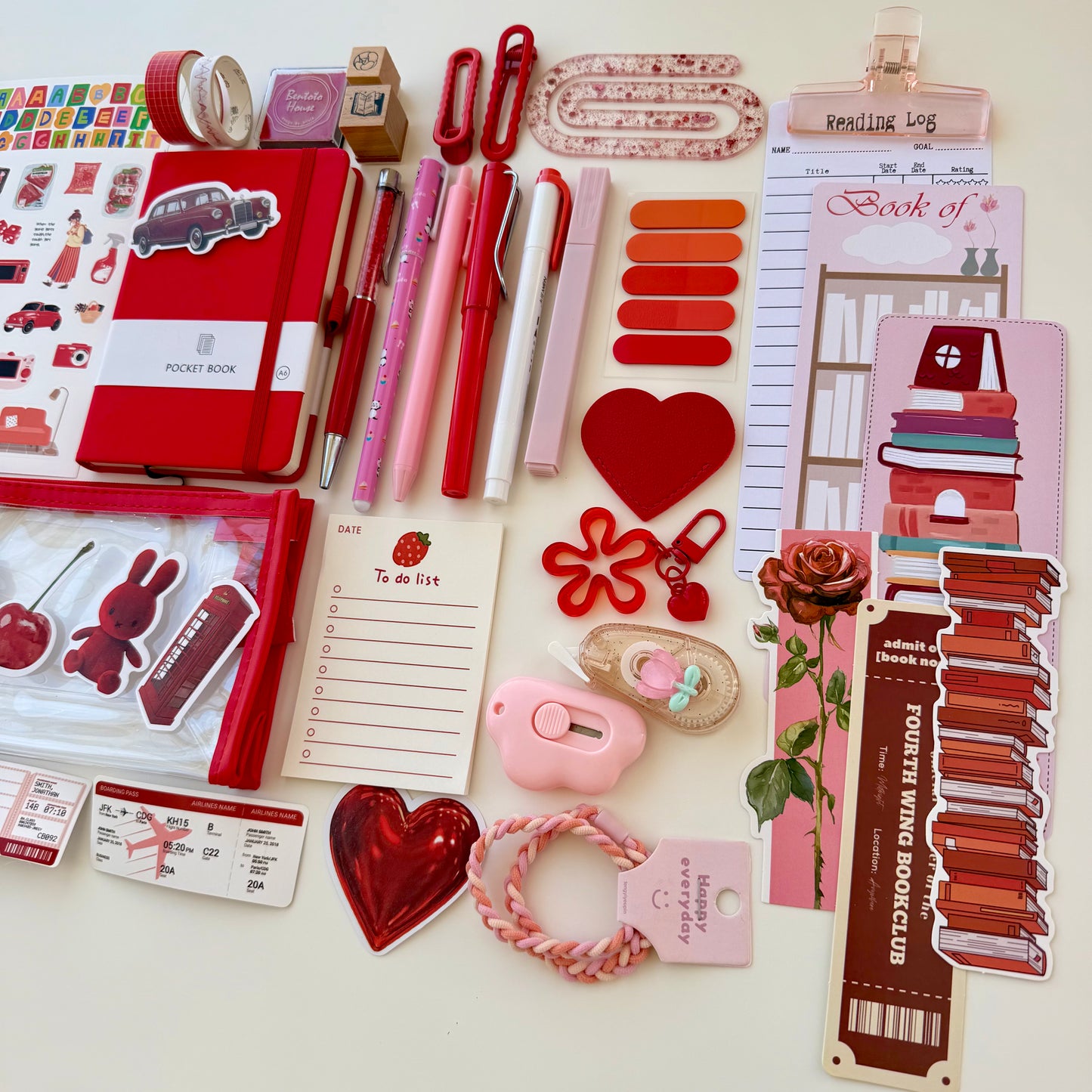 Red Bookish Bundle