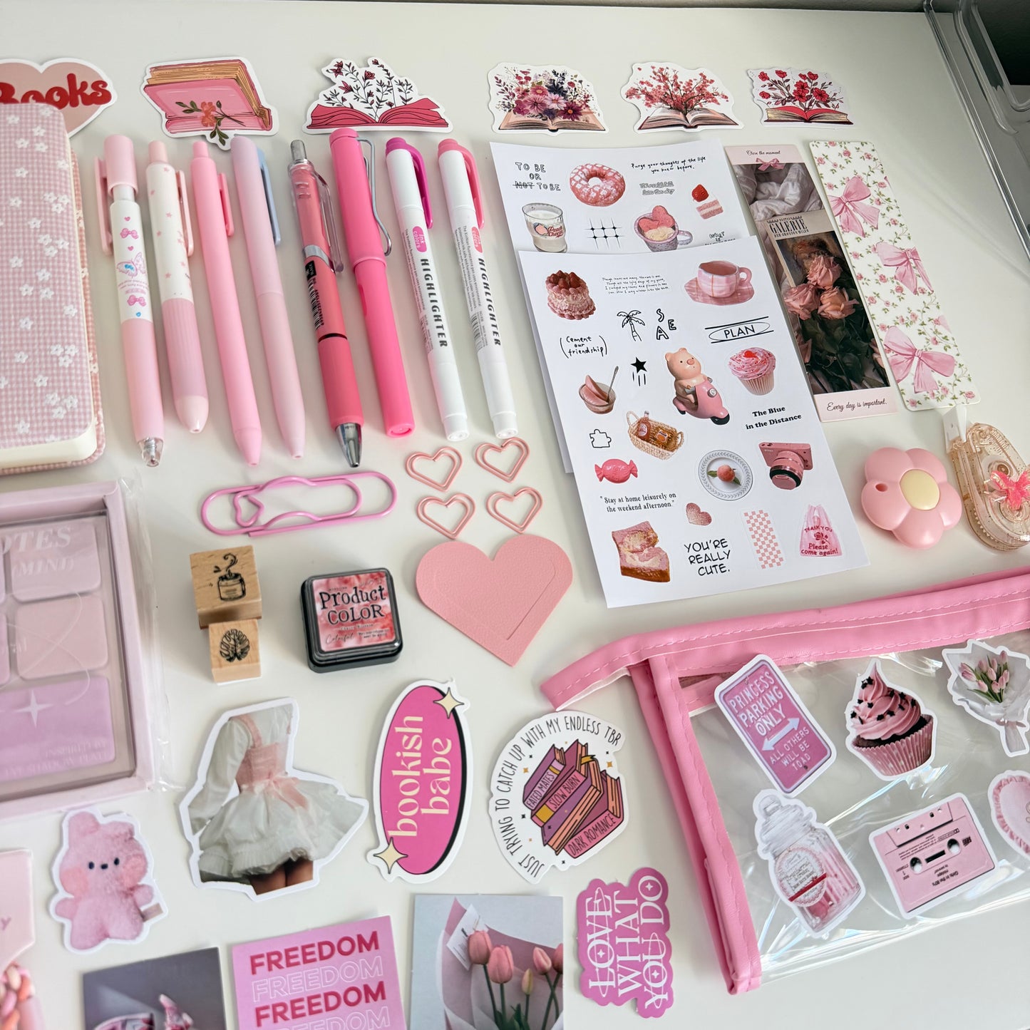 Soft Pink Bookish Bundle
