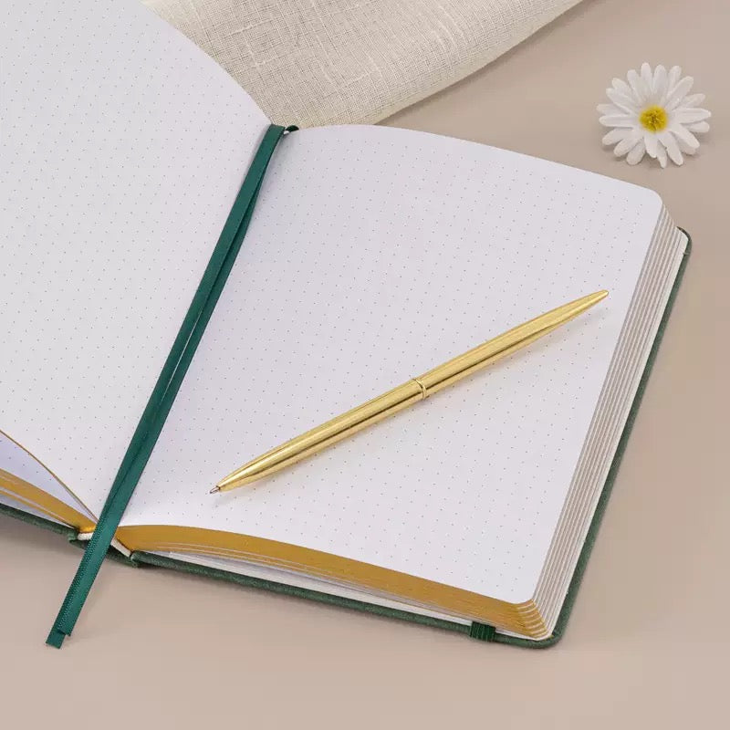 A5 Floral & Bird Journal Notebook – 5mm Dot Grid, 192 Pages