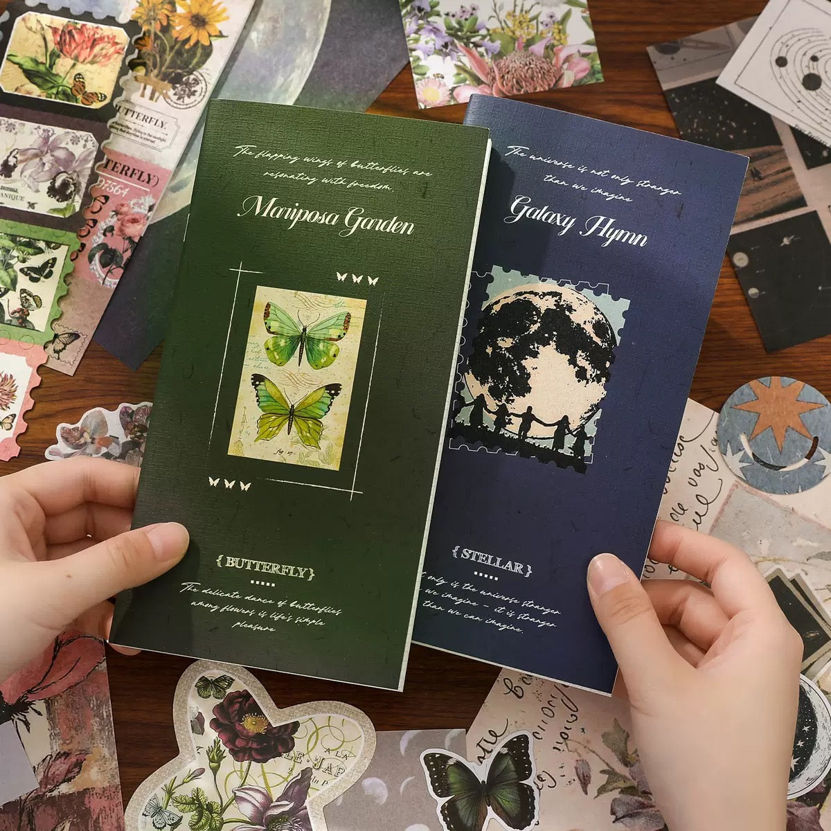 Scrapbooking Material Pack – Time Silhouette Series