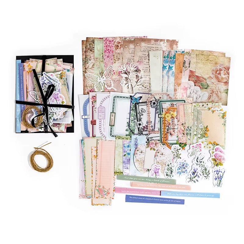 Vintage Junk Journal Ephemera | Scrapbooking Paper Pack