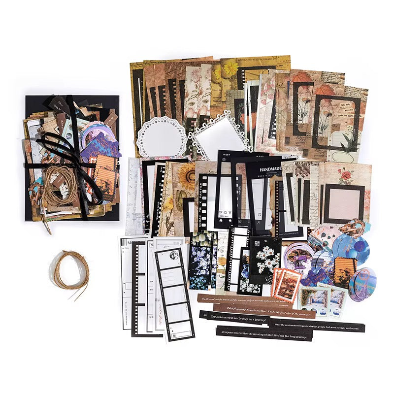Vintage Junk Journal Ephemera | Scrapbooking Paper Pack