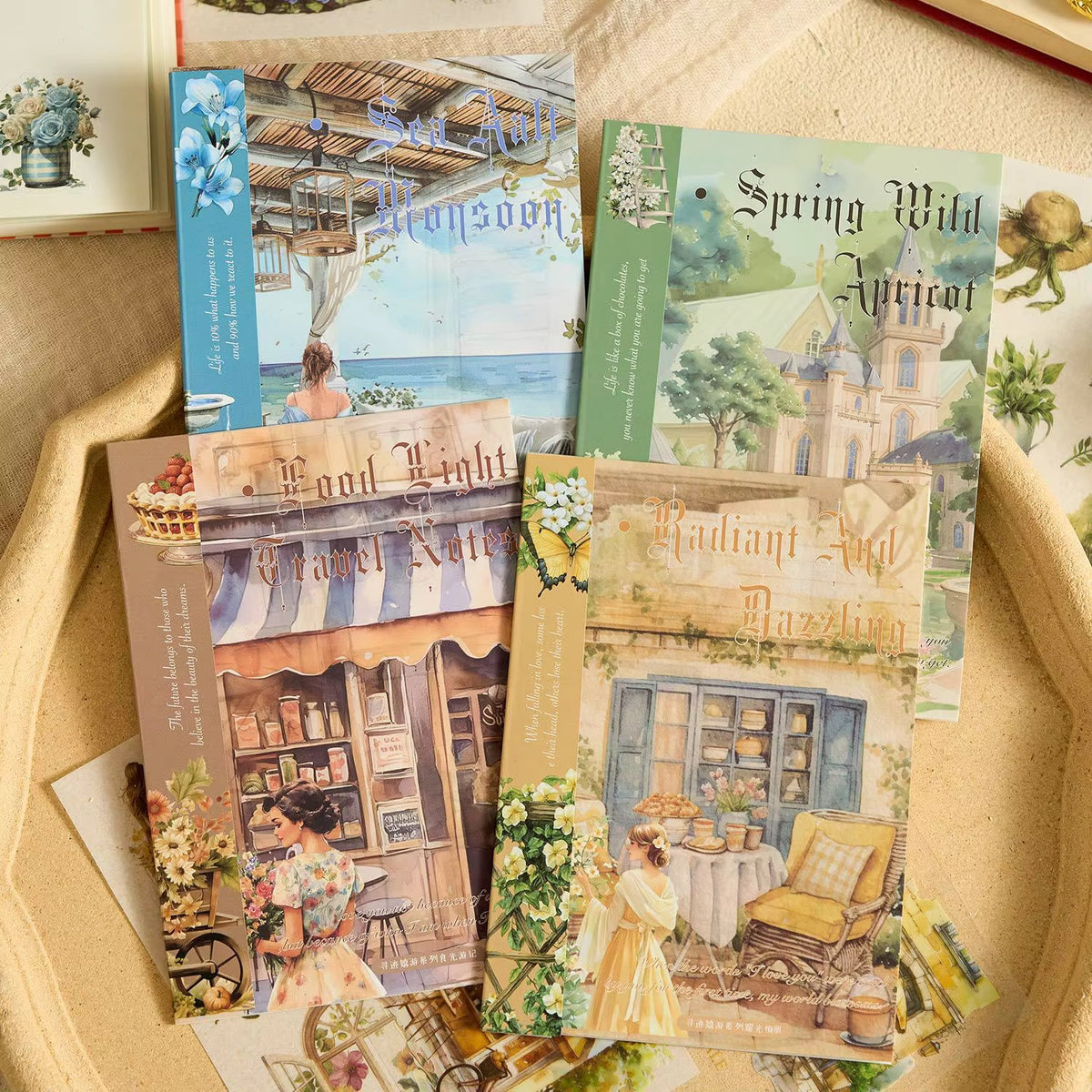 PET Paper Stickers for Scrapbooking & Journaling | Vintage Aesthetic